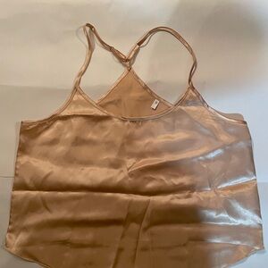 💓 pink satin sleep cami
